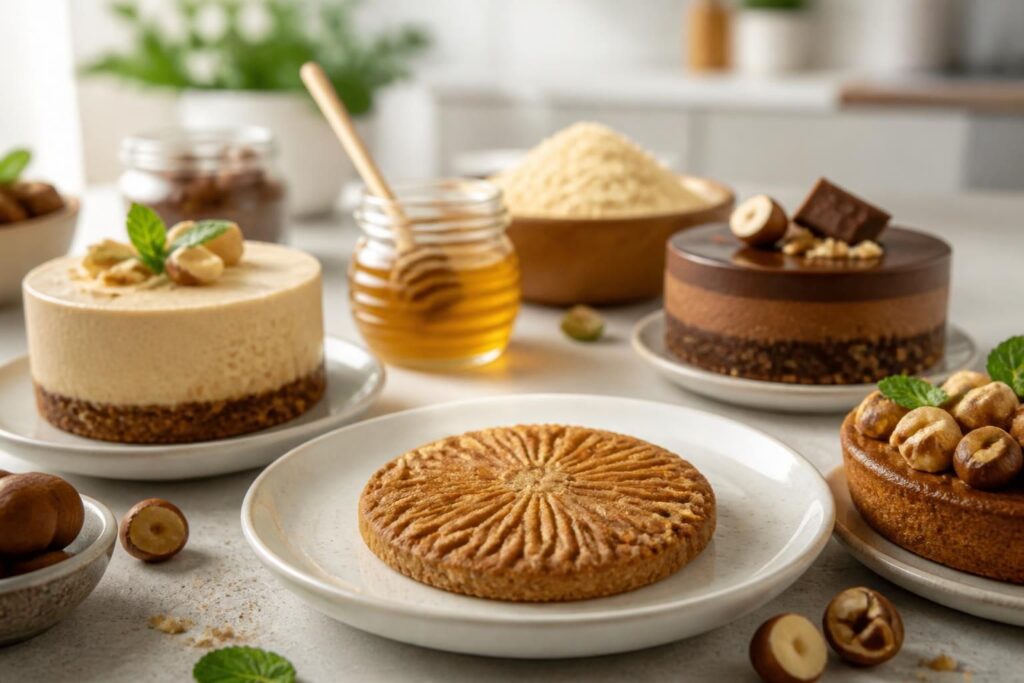 découvrez nos recettes de biscuit noisette pour entremets et desserts, alliant gourmandise et bienfaits pour une pause sucrée saine et savoureuse.