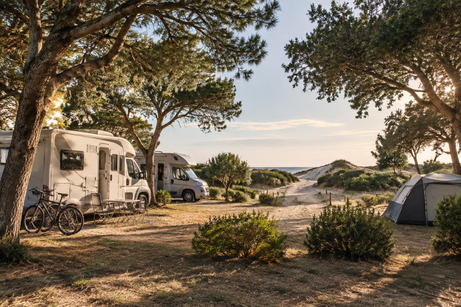 découvrez les informations sur le camping municipal de la guérinière à noirmoutier et les aires de camping-car pour préparer votre séjour.
