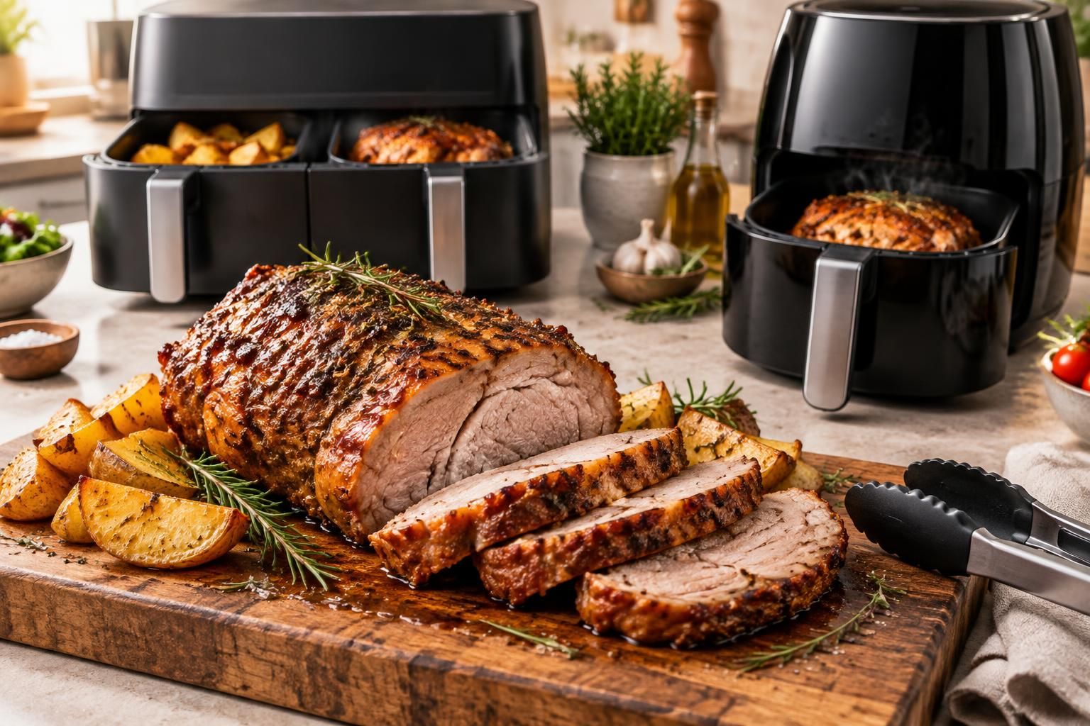 découvrez le temps de cuisson idéal de l’échine de porc en air fryer et nos conseils pour obtenir une viande tendre avec un appareil ninja ou moulinex.