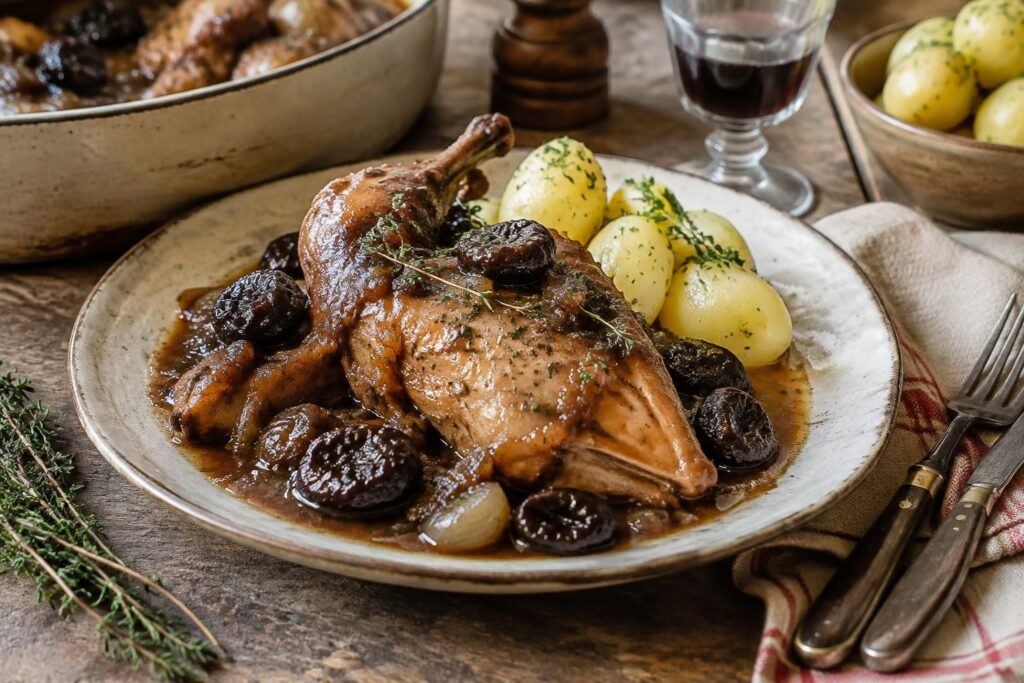 découvrez une recette facile de lapin aux pruneaux, inspirée du nord, ainsi que ses variantes traditionnelles pour un plat généreux et savoureux.