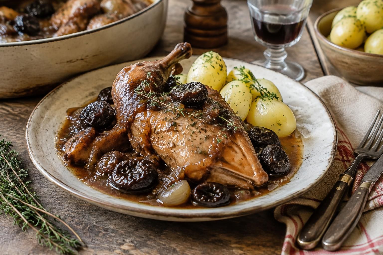 découvrez une recette facile de lapin aux pruneaux, inspirée du nord, ainsi que ses variantes traditionnelles pour un plat généreux et savoureux.