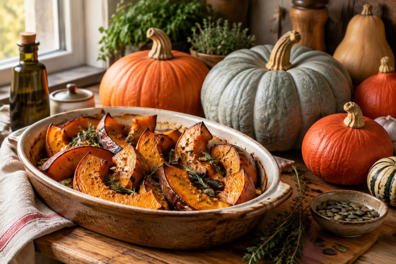 découvrez comment préparer le potiron au four et explorez des variétés originales comme le bleu de hongrie, savoureuses et faciles à cuisiner.